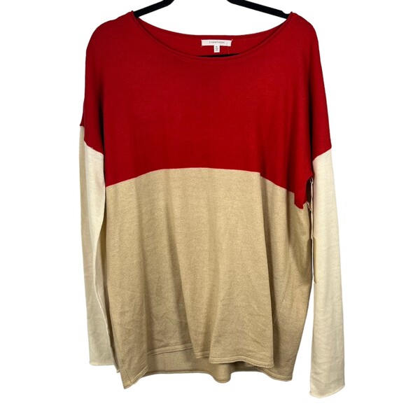 41 Hawthorn Trip Long Sleeve Colorblock Sweater Size XL NEW - Picture 1 of 7